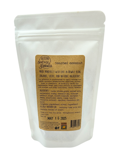 Aloha Sunrise Granola - Toasted Coconut, image 2 of 2