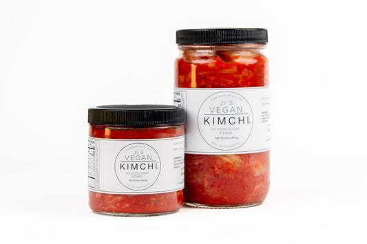 Vegan Napa Cabbage Kimchi, Prepared Foods from Ji's Kimchi