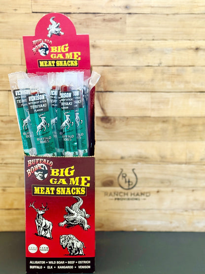 Venison Jerky Stick — Teriyaki, Meat from Ranch Hand Provisions