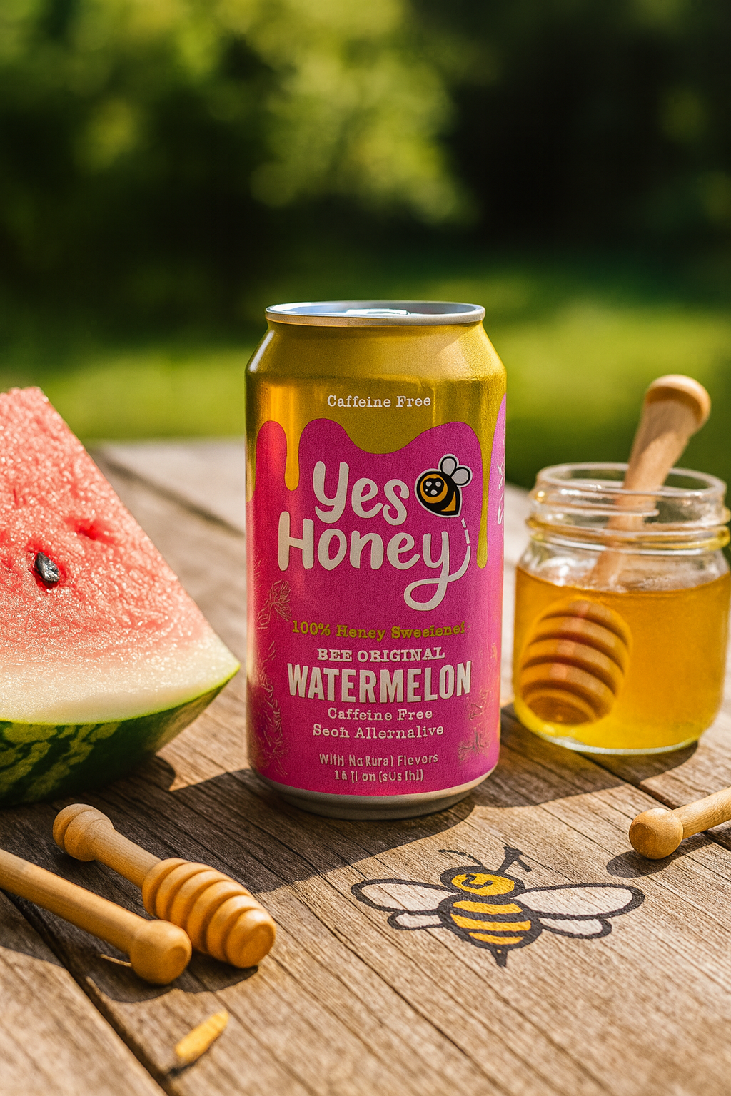 Sparkling Honey Sweetened Watermelon Soda Case, image 3 of 4