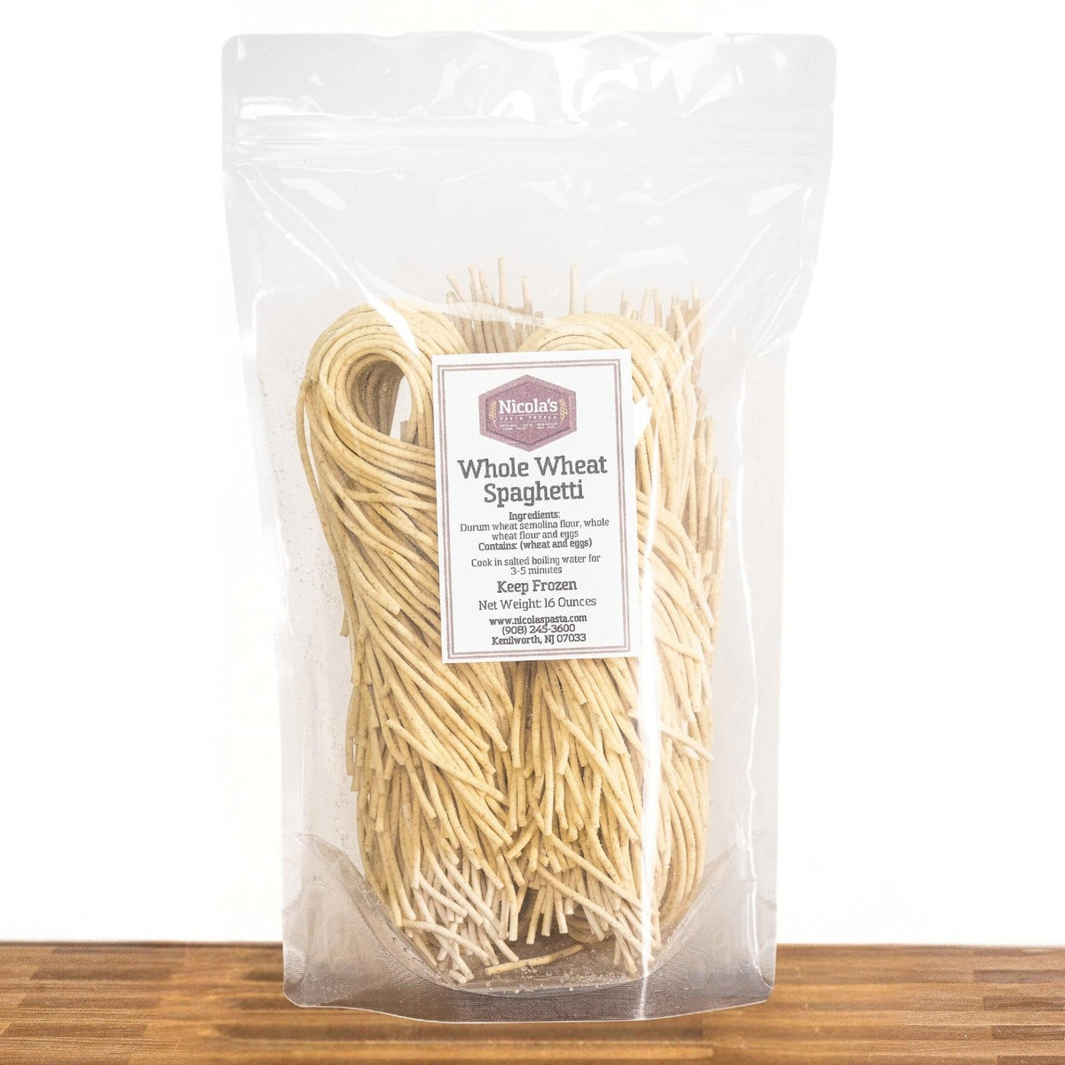 Fresh Whole Wheat Spaghetti, Pasta & Noodles from Nicola's Marketplace