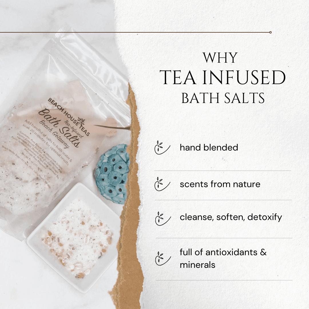 Beach Getaway Tea-Infused Bath Salts